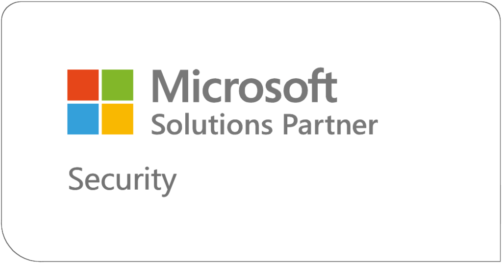 Microsoft security partner badge