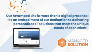 Managed solution new website launch embarking on better delivery on digital transformation