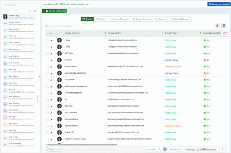 Membership Explorer User360