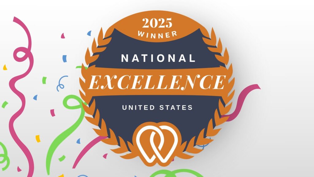 Managed Solution Honored with 2025 UpCity National Excellence Award official banner