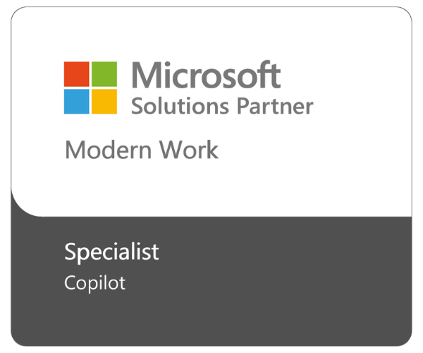 Microsoft Partner Designations Modern Work Copilot Specialist Badge
